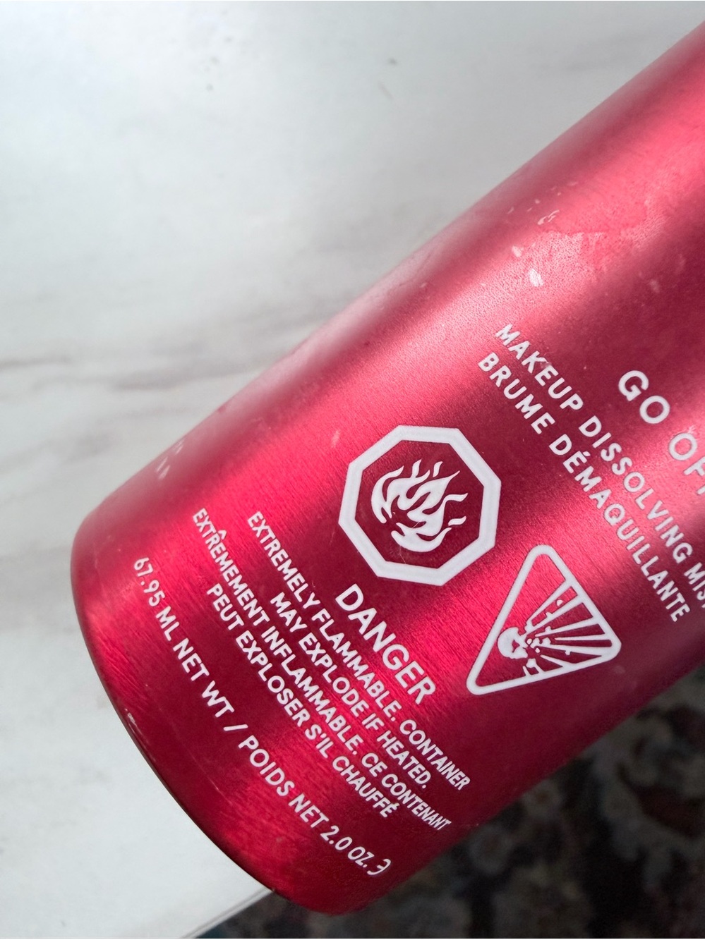 ONE/SIZE Go Off Makeup Dissolving Mist — Red - Picture 4 of 4